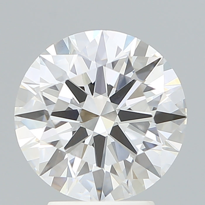 3.27 Carat Round Shaped, Ideal Cut, F Color, VVS2 Clarity, IGI Certified Lab Grown Diamond