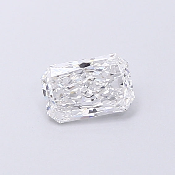 0.36 Carat Radiant Shaped, Very Good Cut, D Color, VVS1 Clarity, IGI Certified Lab Grown Diamond