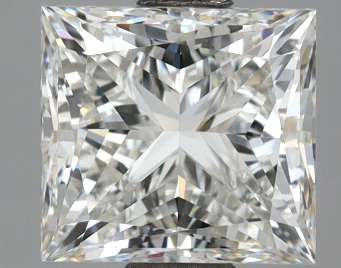 2.00 Carat Princess Shaped, Excellent Cut, F Color, VVS2 Clarity, IGI Certified Lab Grown Diamond