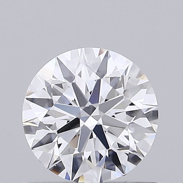 0.53 Carat Round Shaped, Ideal Cut, D Color, VVS2 Clarity, IGI Certified Lab Grown Diamond