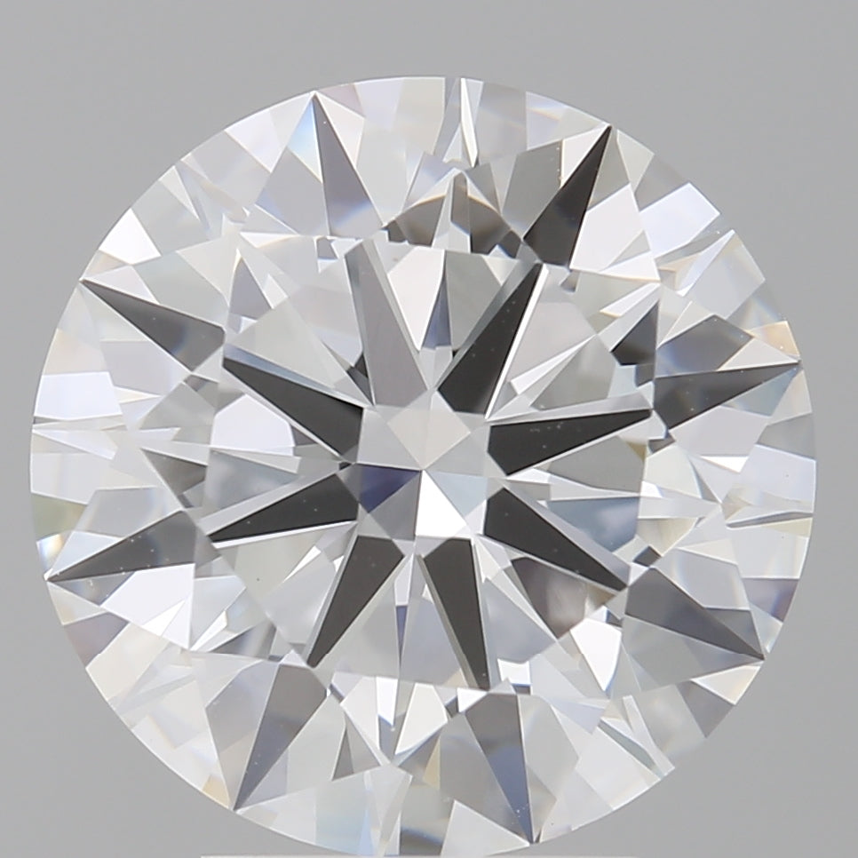 4.55 Carat Round Shaped, Ideal Cut, E Color, VVS2 Clarity, IGI Certified Lab Grown Diamond