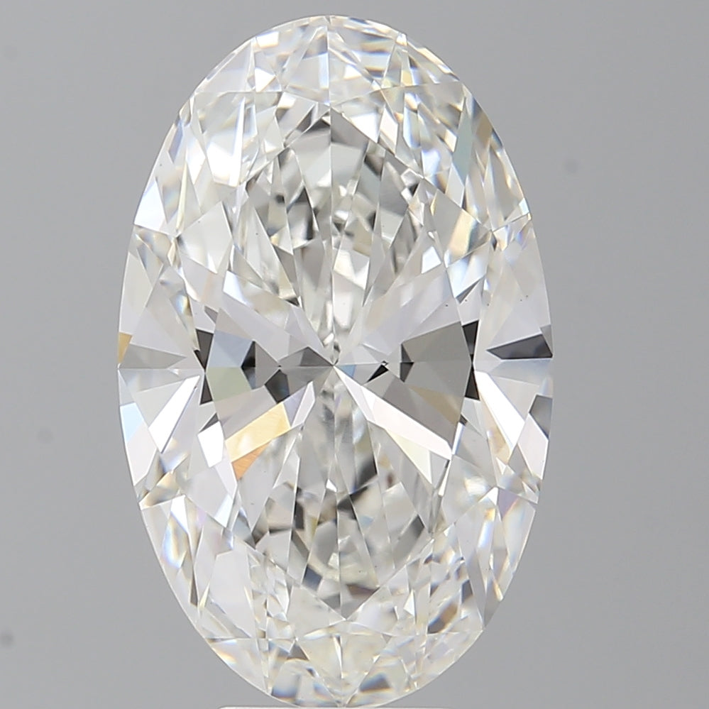 7.60 Carat Oval Shaped, Ideal Cut, E Color, VVS2 Clarity, IGI Certified Lab Grown Diamond