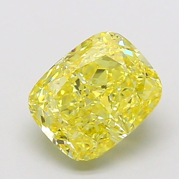 2.10 Carat Cushion Shaped, Excellent Cut, VS1 Clarity, IGI Certified Lab Grown Diamond