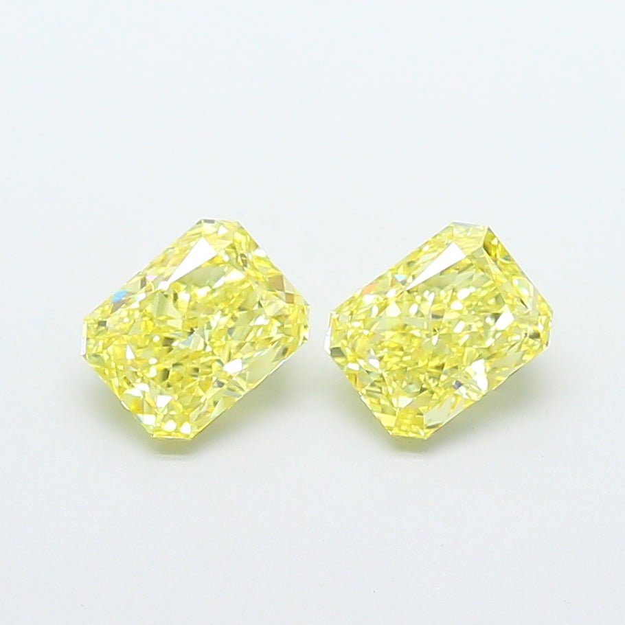 1.08 Carat Radiant Shaped, Ideal Cut, VVS2 Clarity, IGI Certified Lab Grown Diamond