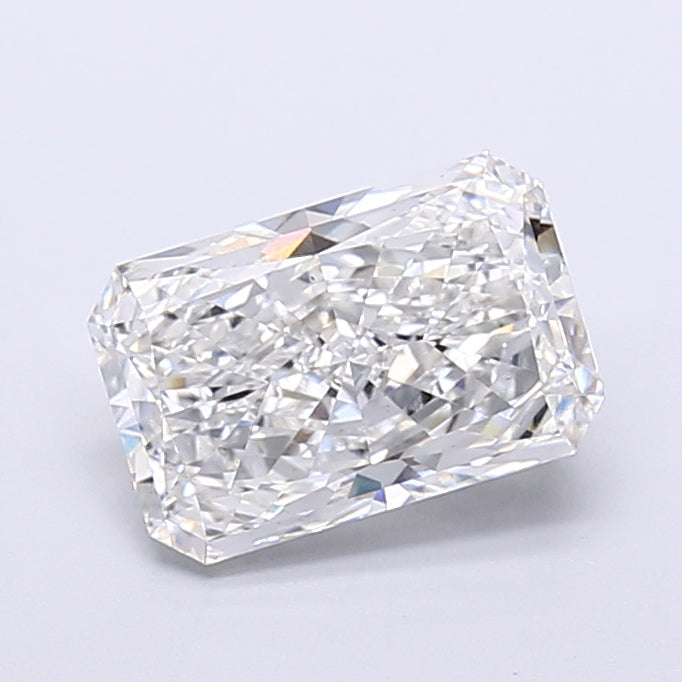 3.34 Carat Radiant Shaped, Very Good Cut, E Color, VS1 Clarity, IGI Certified Lab Grown Diamond
