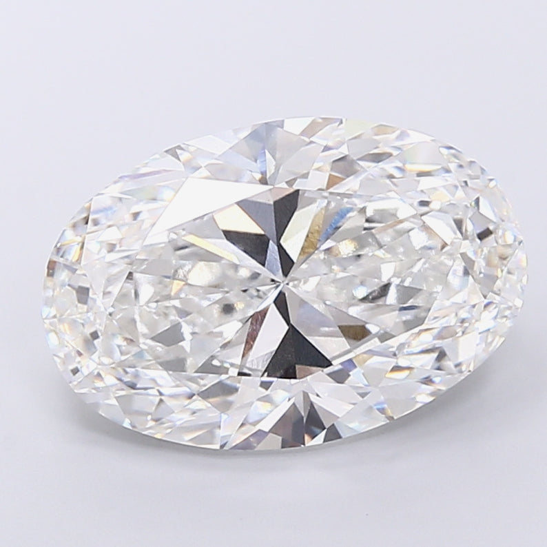 12.08 Carat Oval Shaped, Very Good Cut, E Color, VVS2 Clarity, IGI Certified Lab Grown Diamond