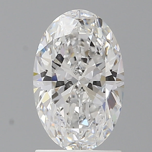 1.55 Carat Oval Shaped, Ideal Cut, D Color, VVS2 Clarity, IGI Certified Lab Grown Diamond