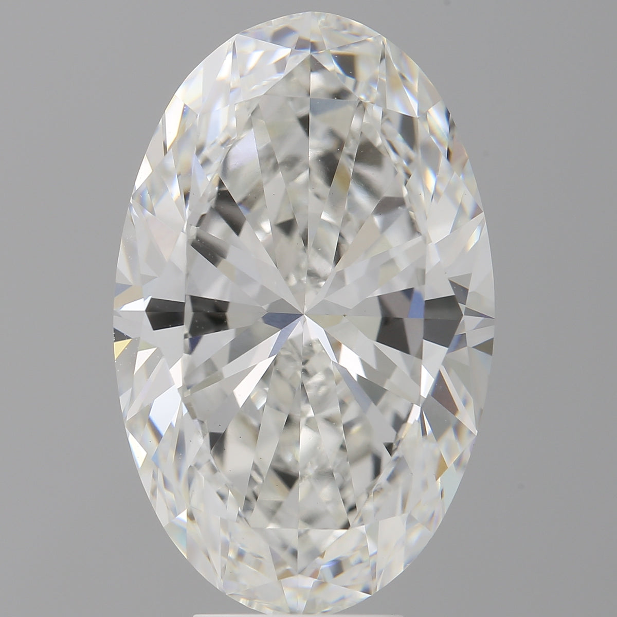 8.10 Carat Oval Shaped, Ideal Cut, F Color, VVS2 Clarity, IGI Certified Lab Grown Diamond