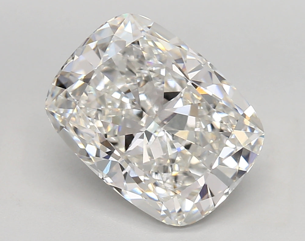 4.08 Carat Cushion Shaped, Very Good Cut, E Color, VVS1 Clarity, IGI Certified Lab Grown Diamond
