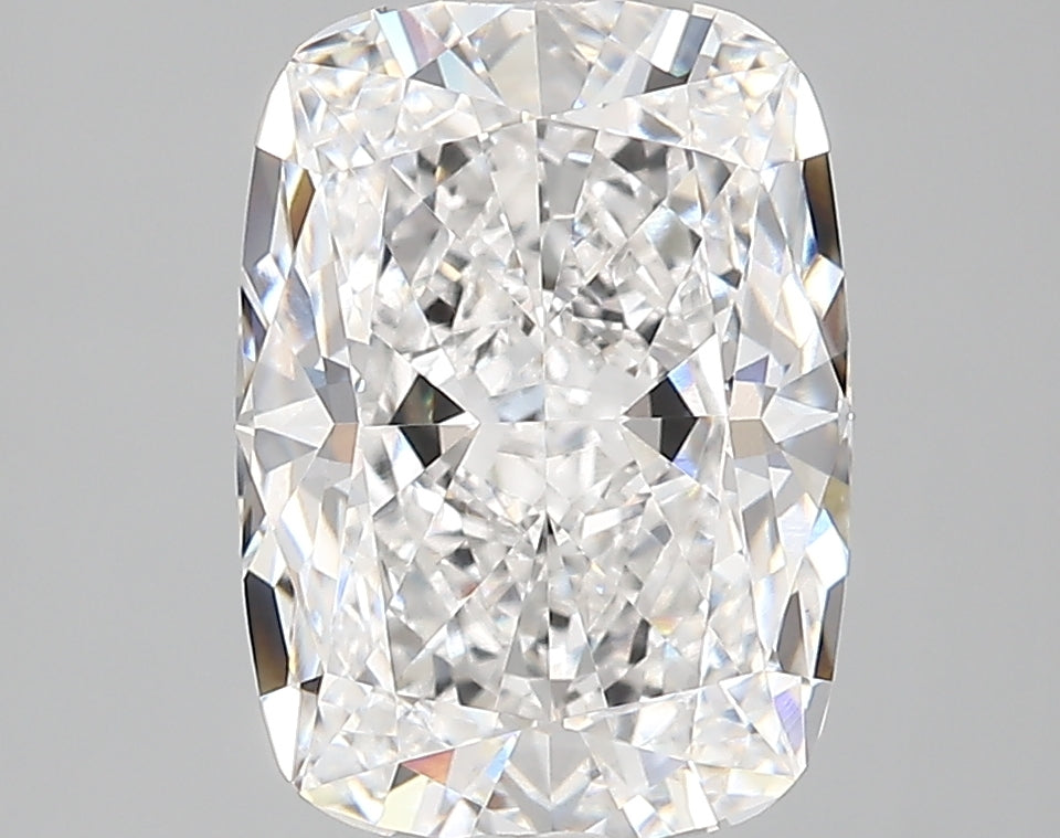 3.89 Carat Cushion Shaped, Very Good Cut, D Color, VVS2 Clarity, IGI Certified Lab Grown Diamond