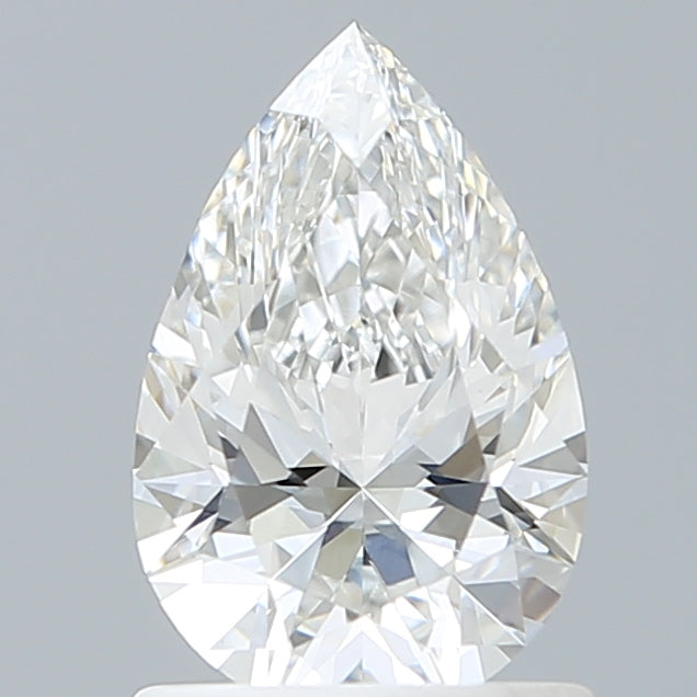 1.03 Carat Pear Shaped, Ideal Cut, E Color, VVS1 Clarity, IGI Certified Lab Grown Diamond