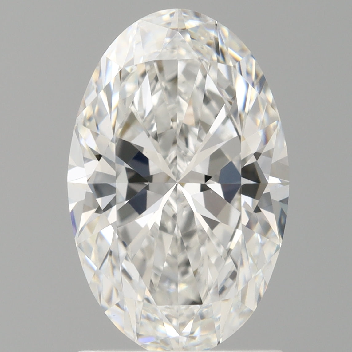 1.59 Carat Oval Shaped, Ideal Cut, D Color, VVS2 Clarity, IGI Certified Lab Grown Diamond