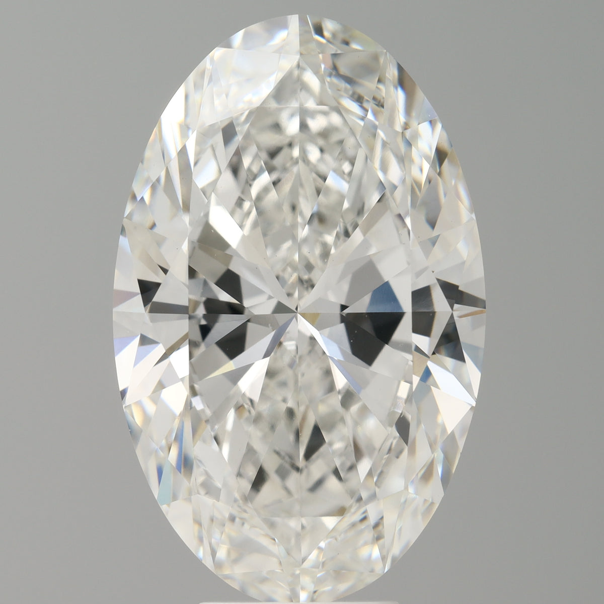 8.01 Carat Oval Shaped, Ideal Cut, E Color, VVS2 Clarity, IGI Certified Lab Grown Diamond