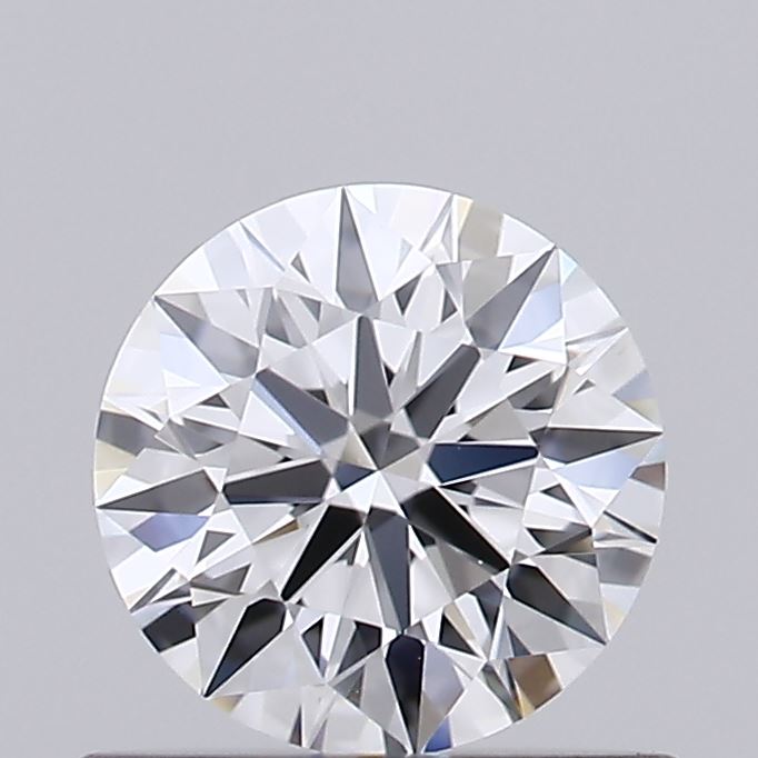 0.54 Carat Round Shaped, Ideal Cut, D Color, VVS2 Clarity, IGI Certified Lab Grown Diamond