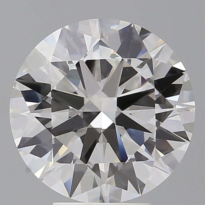 5.08 Carat Round Shaped, Ideal Cut, F Color, VVS2 Clarity, IGI Certified Lab Grown Diamond