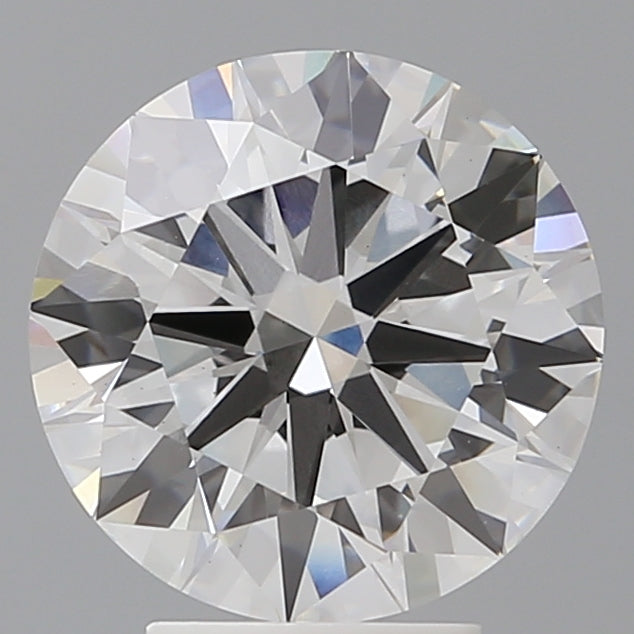 4.02 Carat Round Shaped, Excellent Cut, E Color, VS1 Clarity, IGI Certified Lab Grown Diamond