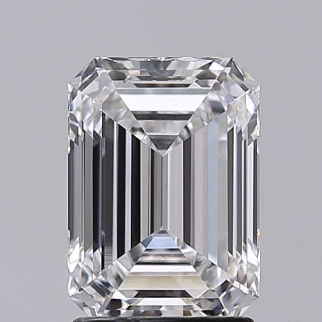 2.02 Carat Emerald Shaped, Very Good Cut, D Color, VVS2 Clarity, IGI Certified Lab Grown Diamond