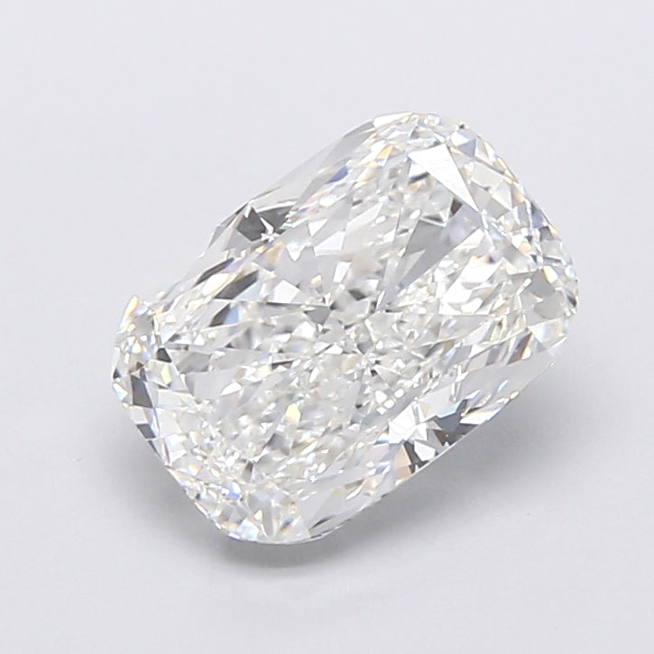 4.08 Carat Cushion Shaped, Very Good Cut, F Color, VVS2 Clarity, IGI Certified Lab Grown Diamond