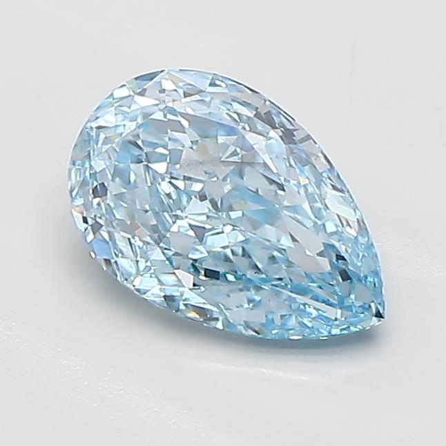 0.95 Carat Pear Shaped, Excellent Cut, VS2 Clarity, IGI Certified Lab Grown Diamond