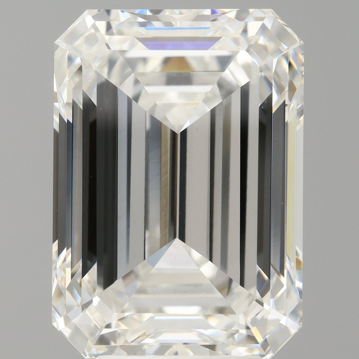 6.50 Carat Emerald Shaped, Ideal Cut, E Color, VVS2 Clarity, IGI Certified Lab Grown Diamond
