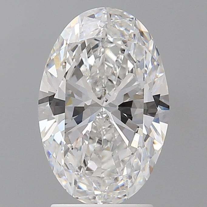 2.55 Carat Oval Shaped, Ideal Cut, E Color, VS1 Clarity, IGI Certified Lab Grown Diamond