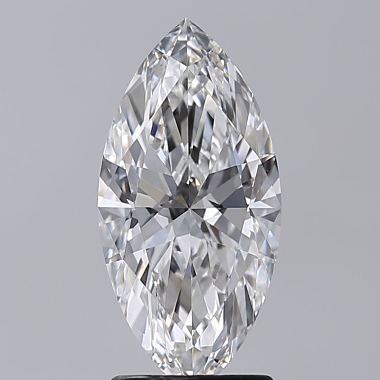 2.02 Carat Marquise Shaped, Excellent Cut, E Color, VVS1 Clarity, IGI Certified Lab Grown Diamond