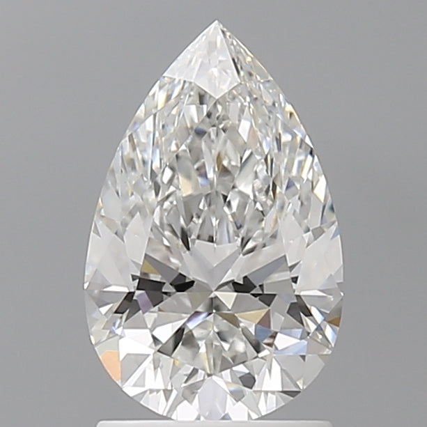 1.59 Carat Pear Shaped, Ideal Cut, E Color, VVS2 Clarity, IGI Certified Lab Grown Diamond