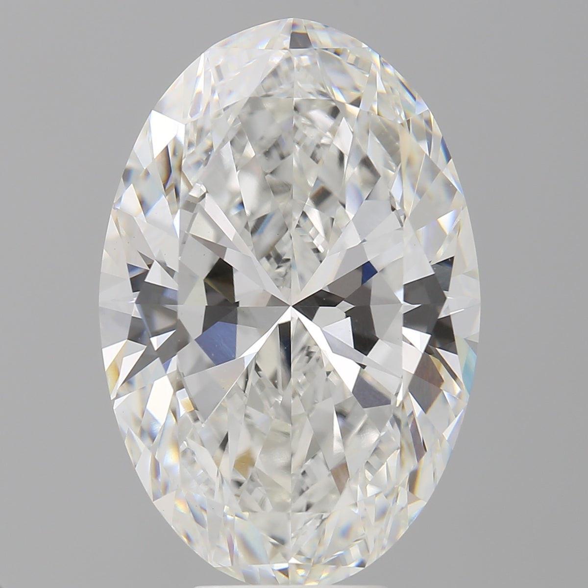9.07 Carat Oval Shaped, Ideal Cut, E Color, VVS2 Clarity, IGI Certified Lab Grown Diamond