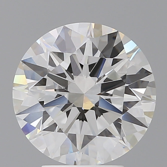 4.03 Carat Round Shaped, Ideal Cut, E Color, VS1 Clarity, IGI Certified Lab Grown Diamond