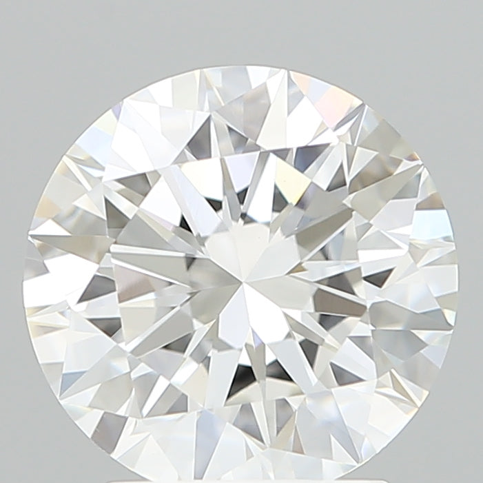 2.59 Carat Round Shaped, Excellent Cut, F Color, VVS2 Clarity, IGI Certified Lab Grown Diamond