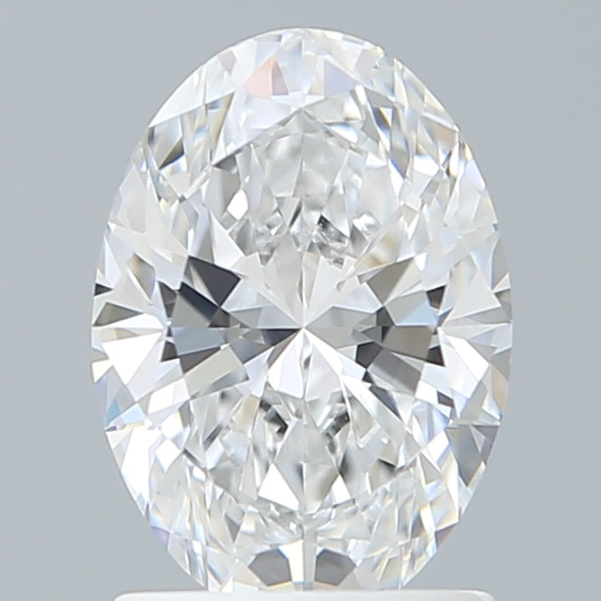 1.57 Carat Oval Shaped, Excellent Cut, D Color, VVS2 Clarity, IGI Certified Lab Grown Diamond