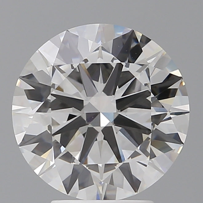 4.01 Carat Round Shaped, Excellent Cut, F Color, VVS2 Clarity, IGI Certified Lab Grown Diamond