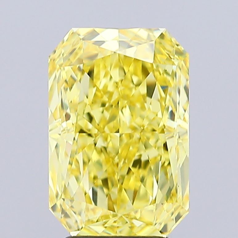 4.08 Carat Radiant Shaped, Excellent Cut, VVS2 Clarity, IGI Certified Lab Grown Diamond