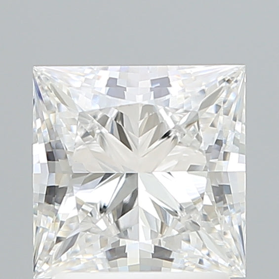 2.05 Carat Princess Shaped, Ideal Cut, D Color, VVS2 Clarity, IGI Certified Lab Grown Diamond