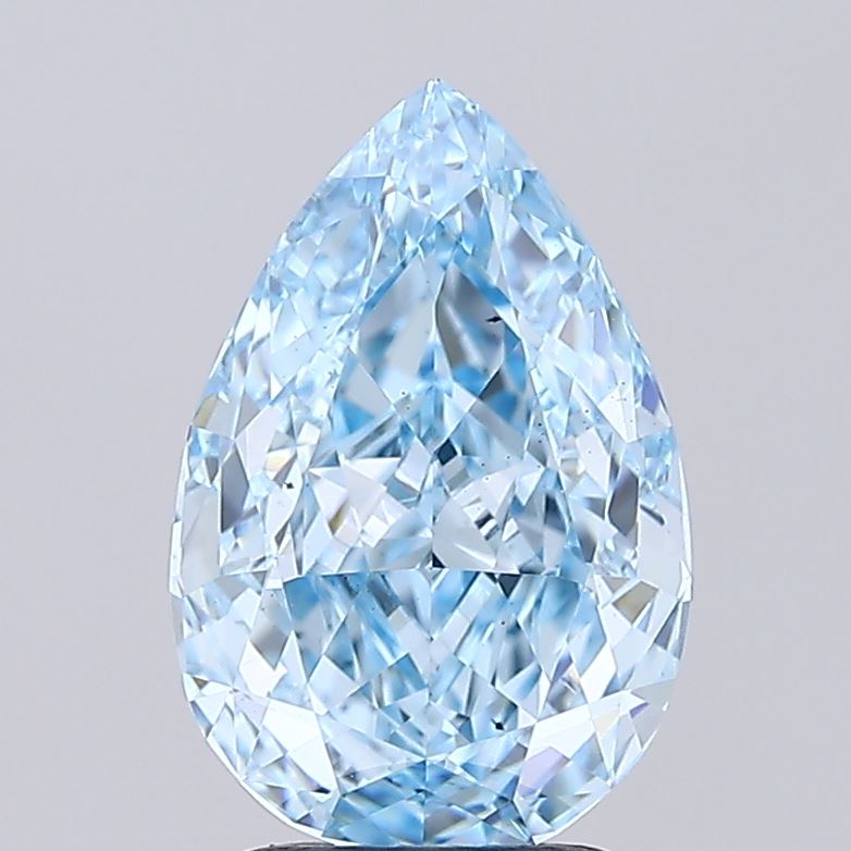 2.09 Carat Pear Shaped, Ideal Cut, VS1 Clarity, IGI Certified Lab Grown Diamond