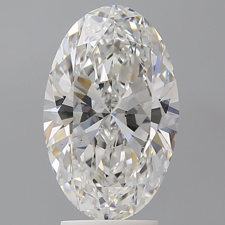 3.58 Carat Oval Shaped, Ideal Cut, E Color, VS1 Clarity, IGI Certified Lab Grown Diamond