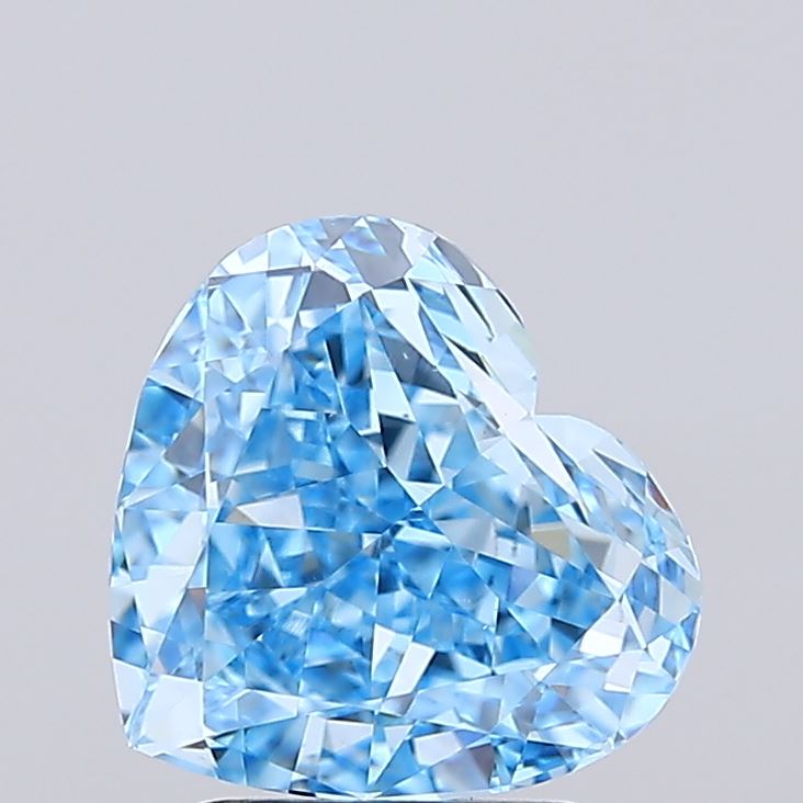 3.01 Carat Heart Shaped, Very Good Cut, VS1 Clarity, IGI Certified Lab Grown Diamond