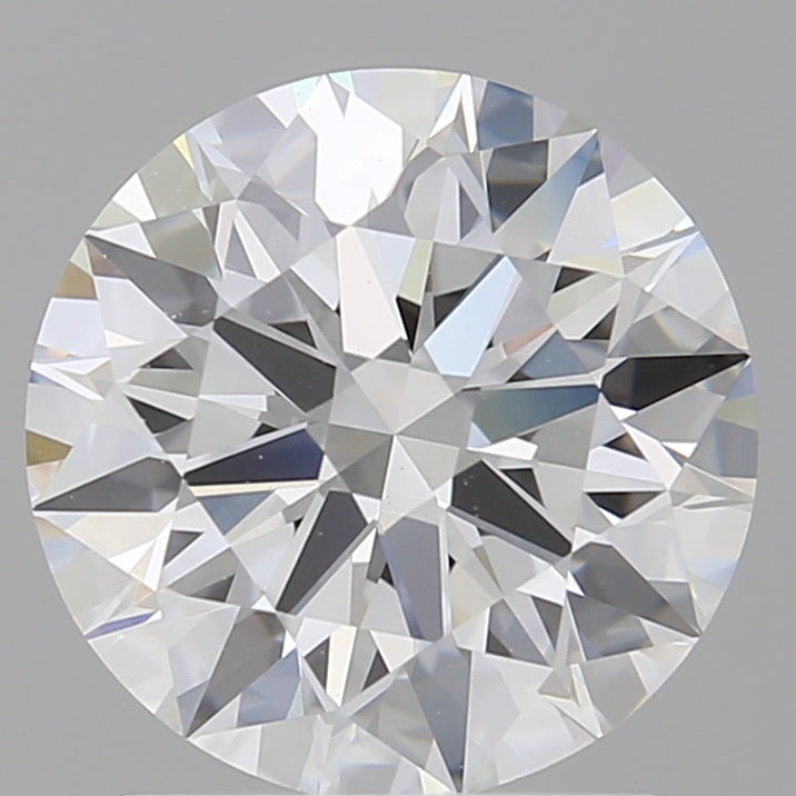2.05 Carat Round Shaped, Ideal Cut, E Color, VVS2 Clarity, IGI Certified Lab Grown Diamond