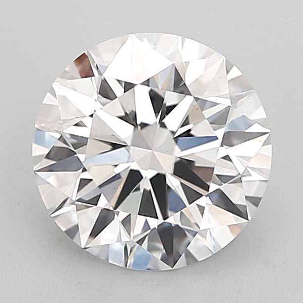 2.04 Carat Round Shaped, Ideal Cut, D Color, VS2 Clarity, IGI Certified Lab Grown Diamond