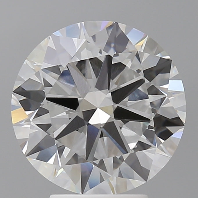 4.52 Carat Round Shaped, Excellent Cut, E Color, VVS2 Clarity, IGI Certified Lab Grown Diamond