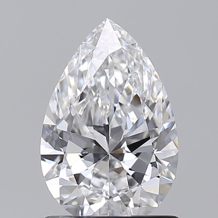 1.01 Carat Pear Shaped, Very Good Cut, D Color, VVS1 Clarity, IGI Certified Lab Grown Diamond