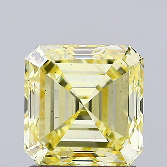 1.35 Carat Asscher Shaped, Very Good Cut, VS2 Clarity, IGI Certified Lab Grown Diamond