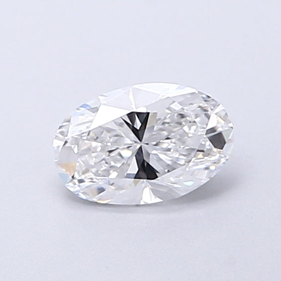 0.38 Carat Oval Shaped, Very Good Cut, D Color, VVS1 Clarity, IGI Certified Lab Grown Diamond