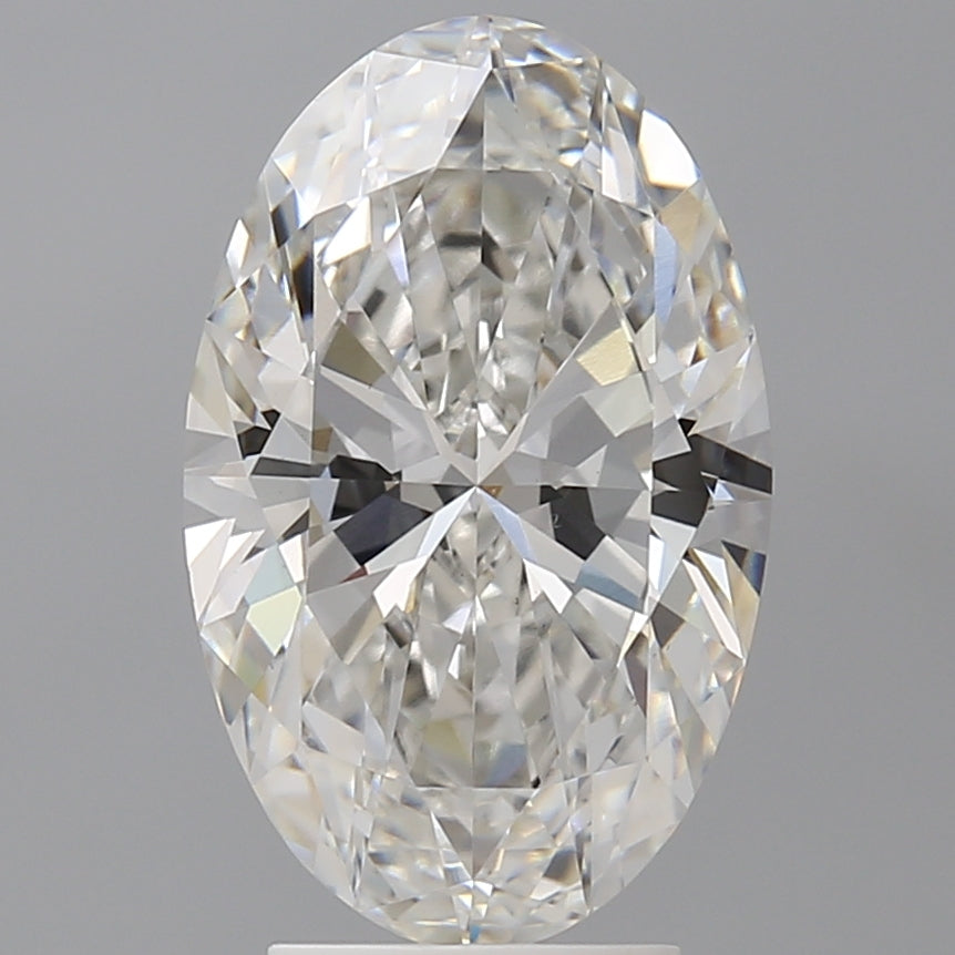 3.60 Carat Oval Shaped, Ideal Cut, F Color, VS1 Clarity, IGI Certified Lab Grown Diamond