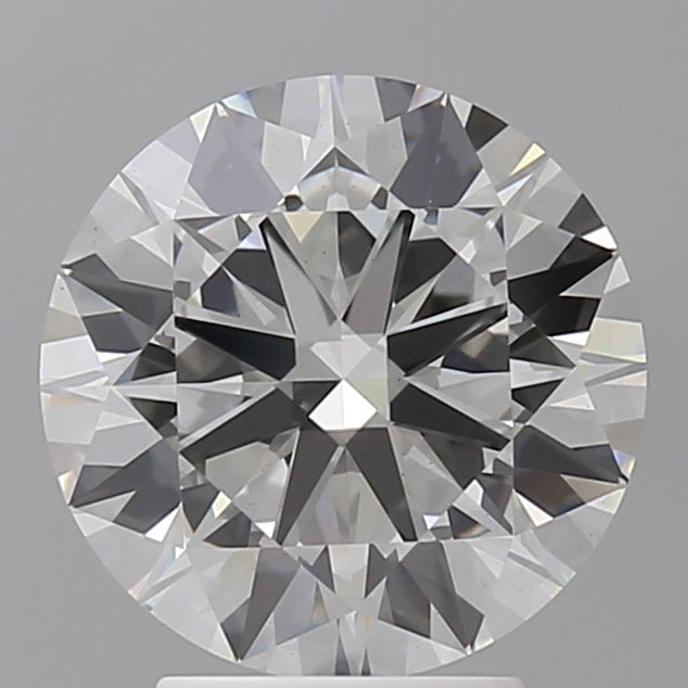 3.53 Carat Round Shaped, Ideal Cut, F Color, VVS2 Clarity, IGI Certified Lab Grown Diamond