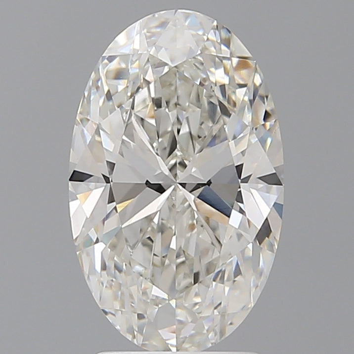 3.02 Carat Oval Shaped, Ideal Cut, G Color, VVS2 Clarity, IGI Certified Lab Grown Diamond