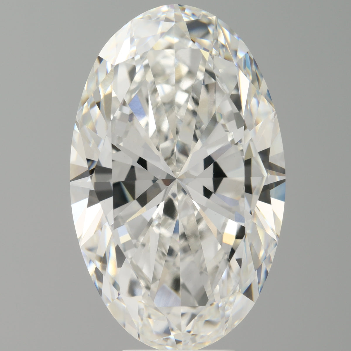 9.01 Carat Oval Shaped, Ideal Cut, F Color, VVS2 Clarity, IGI Certified Lab Grown Diamond