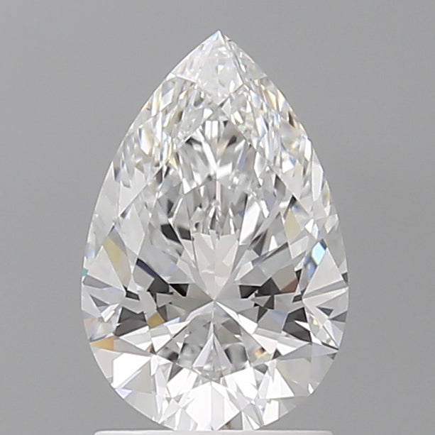 1.60 Carat Pear Shaped, Ideal Cut, E Color, VS1 Clarity, IGI Certified Lab Grown Diamond