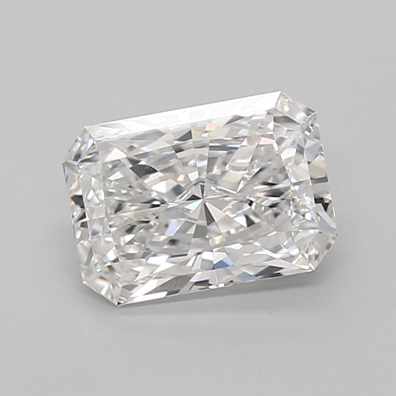1.92 Carat Radiant Shaped, Excellent Cut, F Color, VVS2 Clarity, IGI Certified Lab Grown Diamond