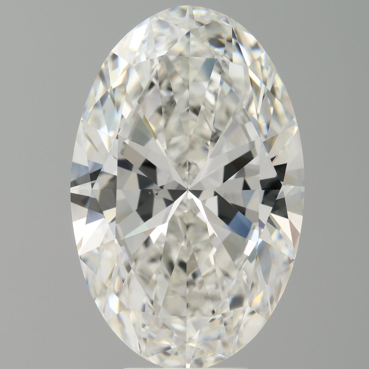 8.04 Carat Oval Shaped, Ideal Cut, F Color, VVS2 Clarity, IGI Certified Lab Grown Diamond
